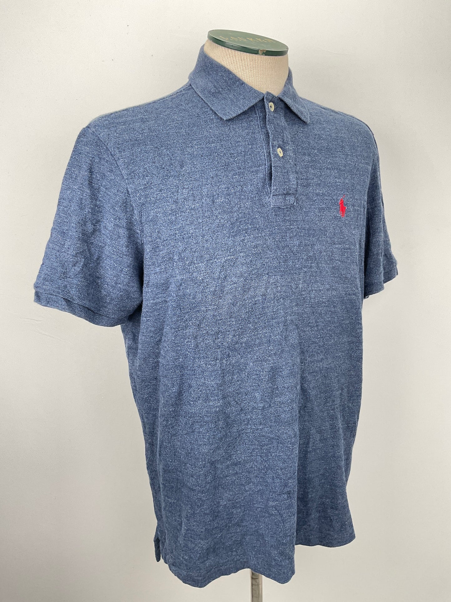 Camiseta Gris Azulado Polo