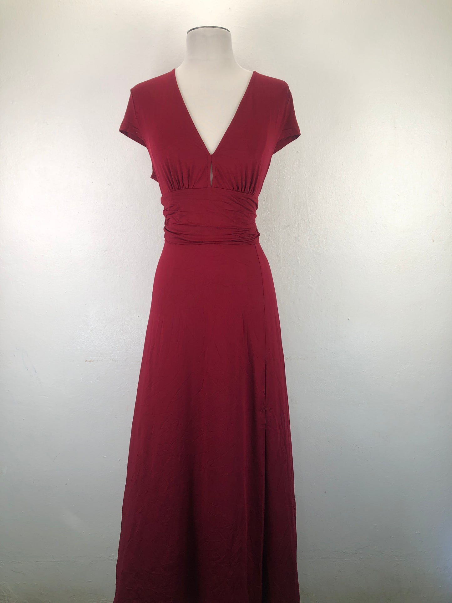 Vestido Rojo vino Anrabess