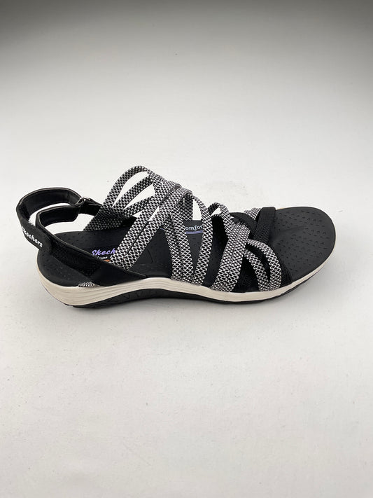 Sandalia Gris Skechers