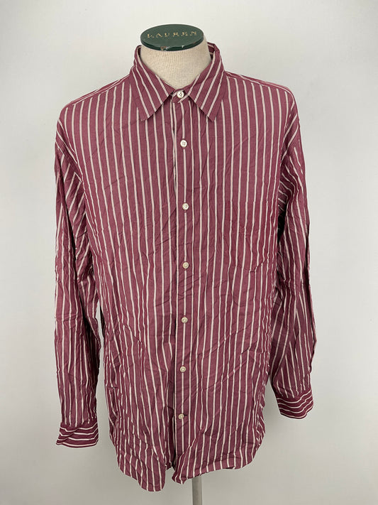 Camisa Rojo vino de Rayas St. John’s Bay