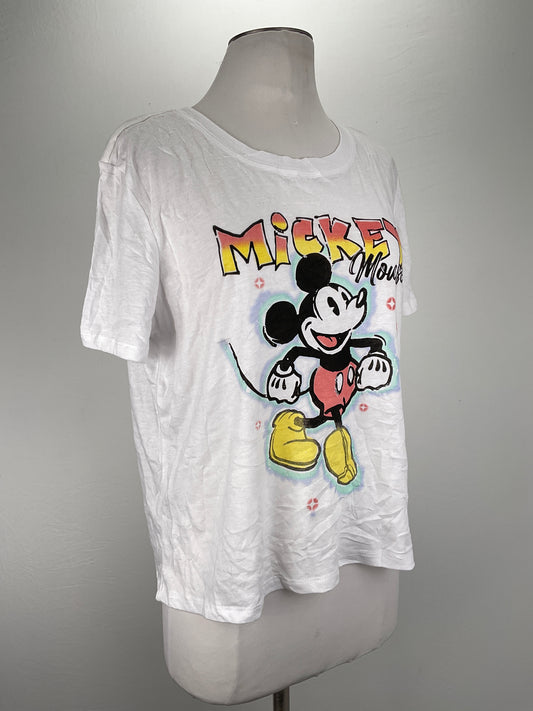 Camiseta Blanco Mickey Mouse