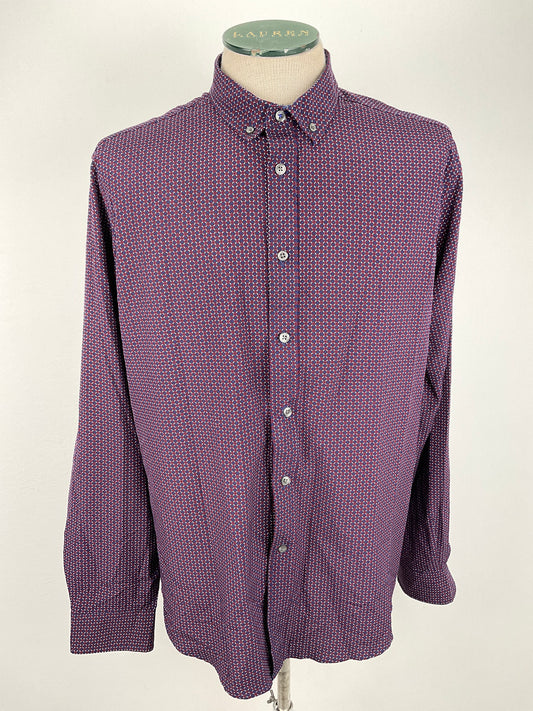 Camisa Azul marino International Report