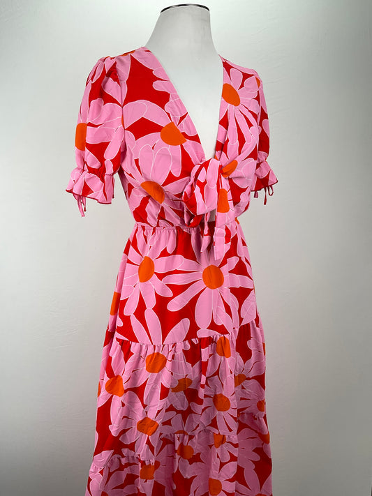 Vestido Rosado Floral BTFBM