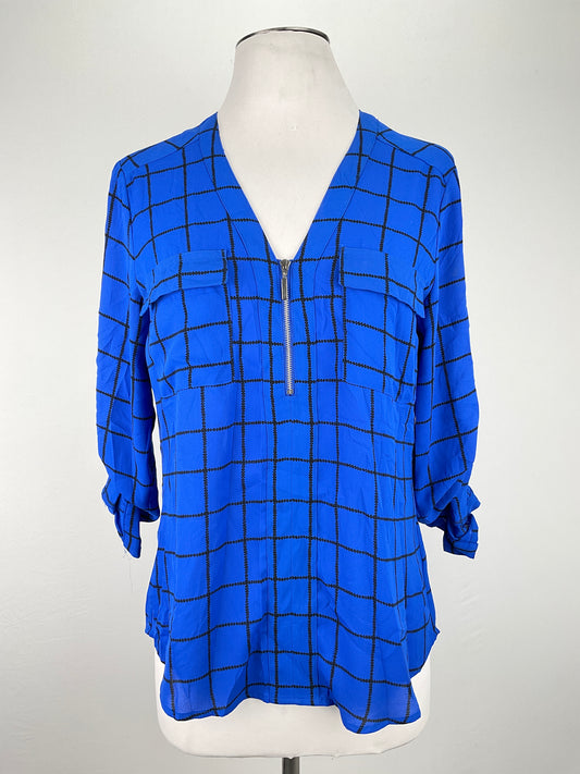 Blusa Azul de Cuadro Express