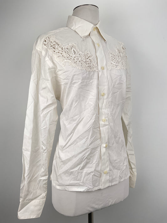 Camisa Blanco Floral Variangis