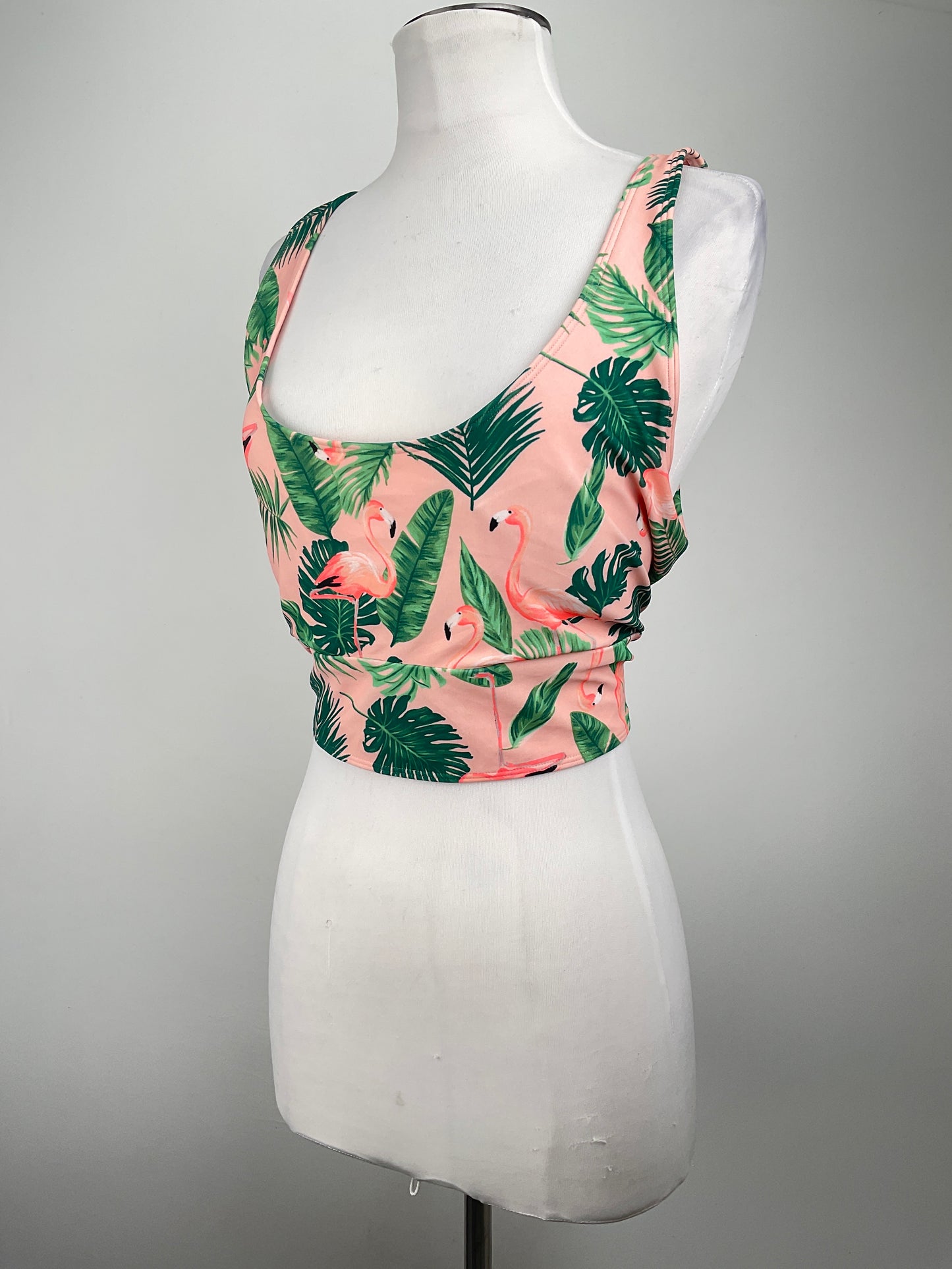 Blusa de baño Naranja Floral Old Navy