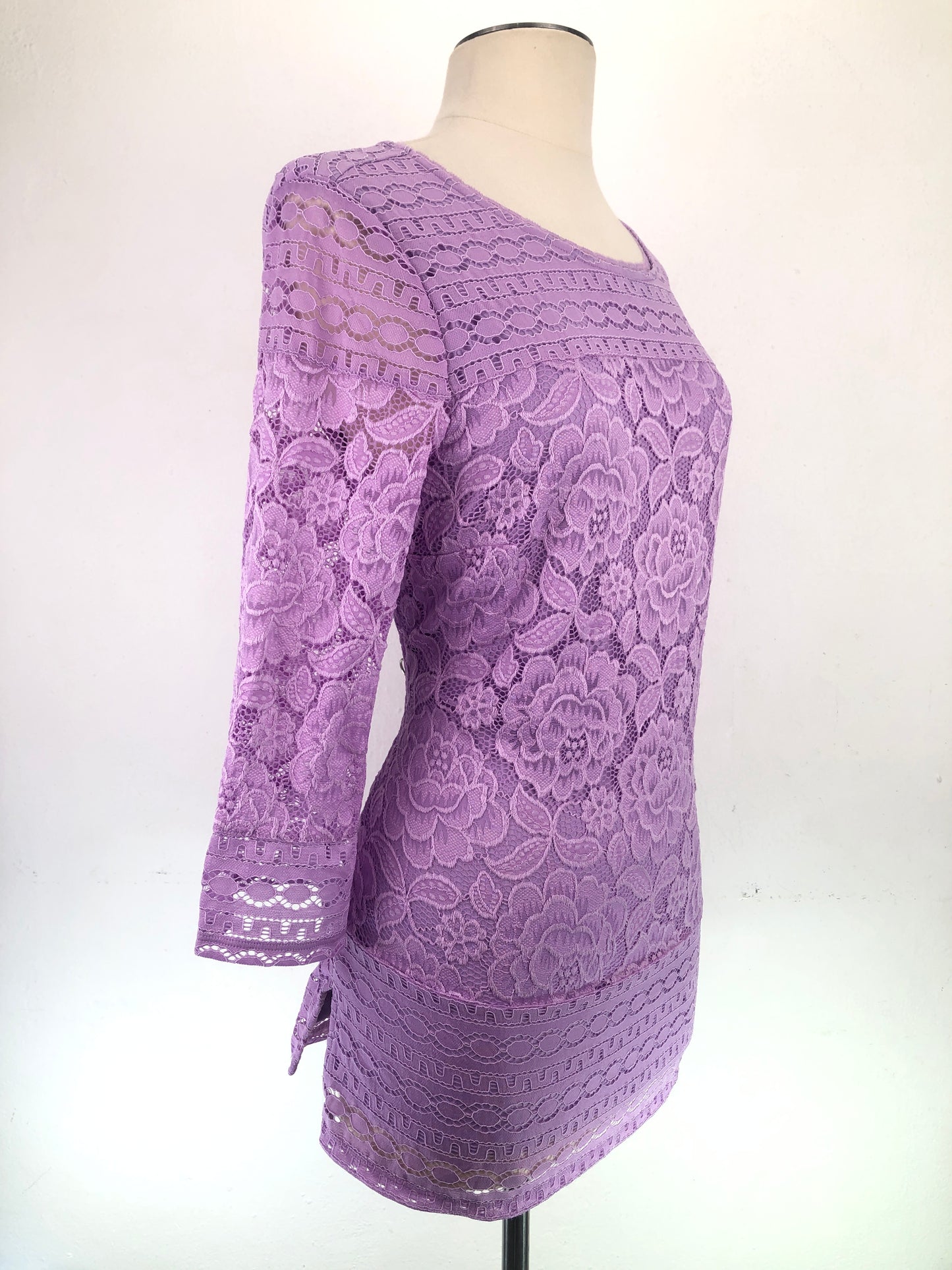 Blusa Morado Isaac Mizrahi Live