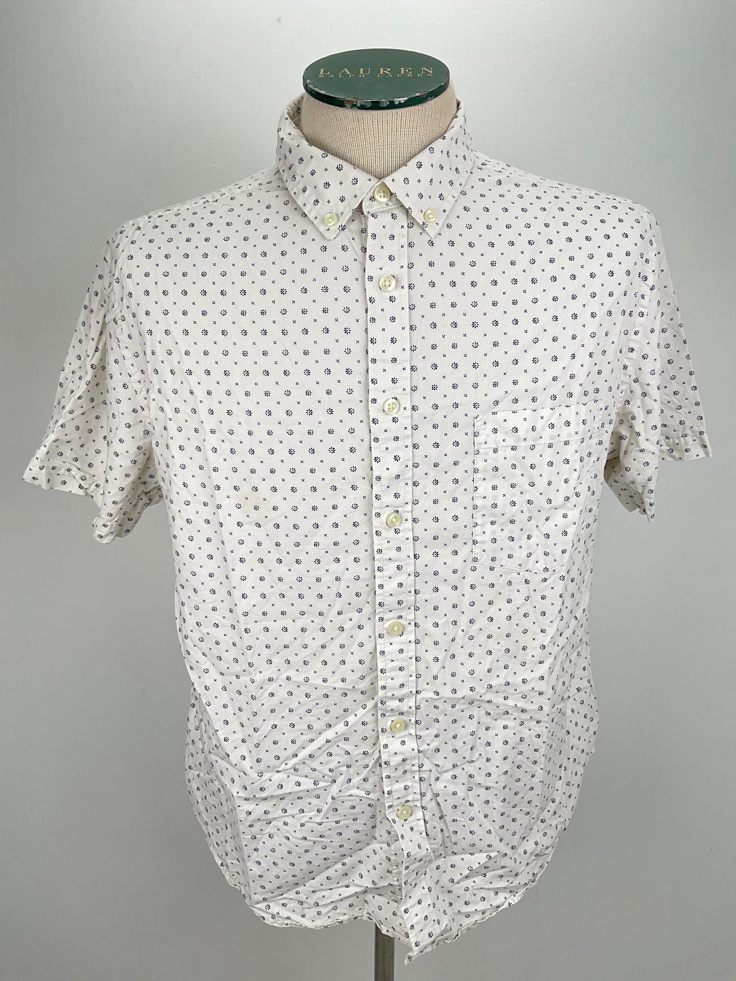 Camisa Blanco Floral Goodfellow