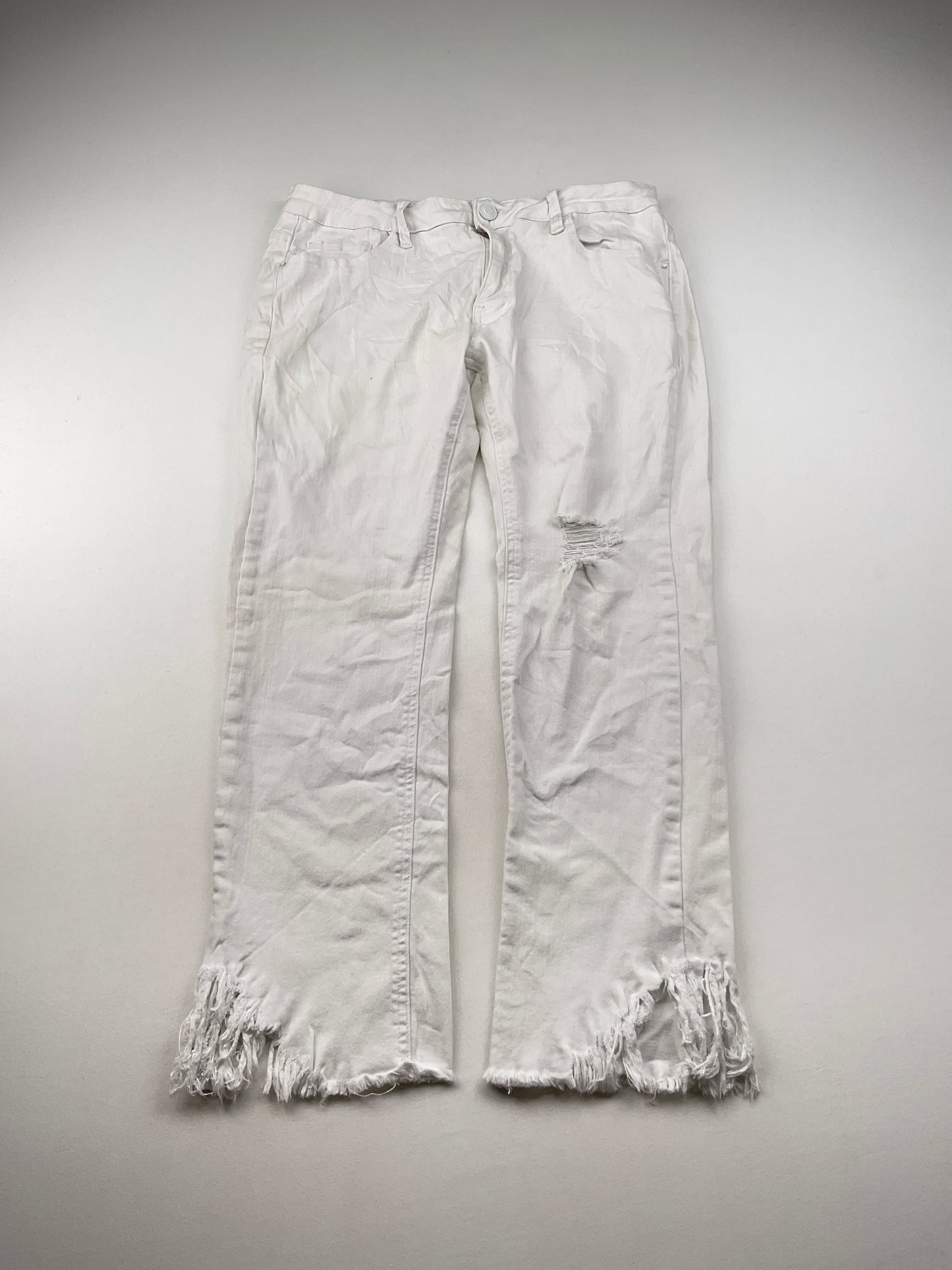 Pantalon Capri Blanco Bianco