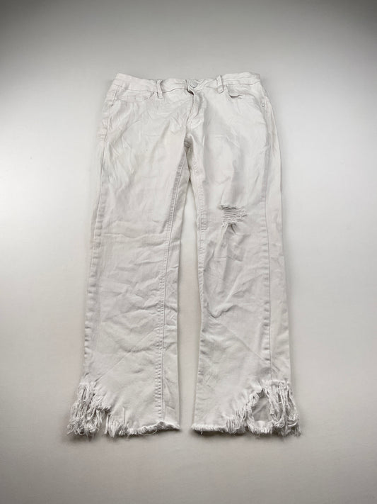 Pantalon Capri Blanco Bianco