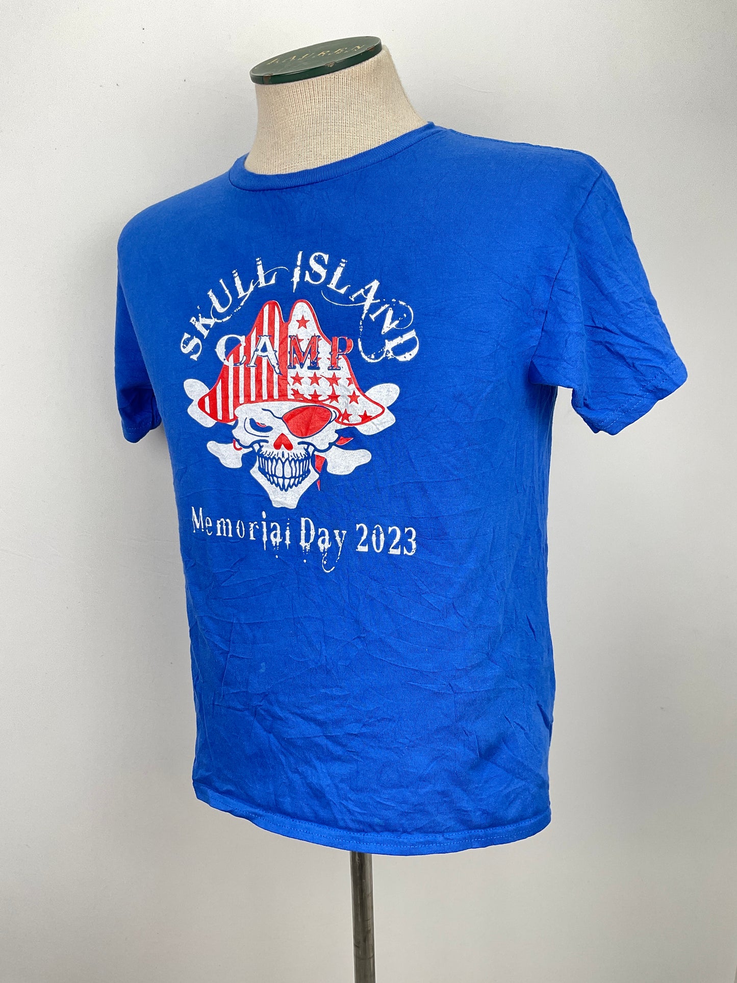 Camiseta Azul Gildan