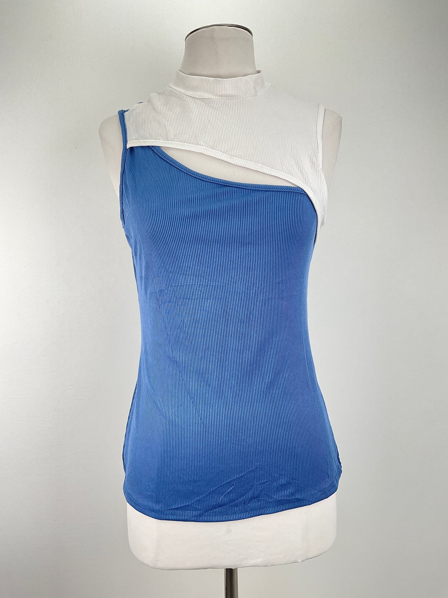 Blusa  Gris Azulado Shein