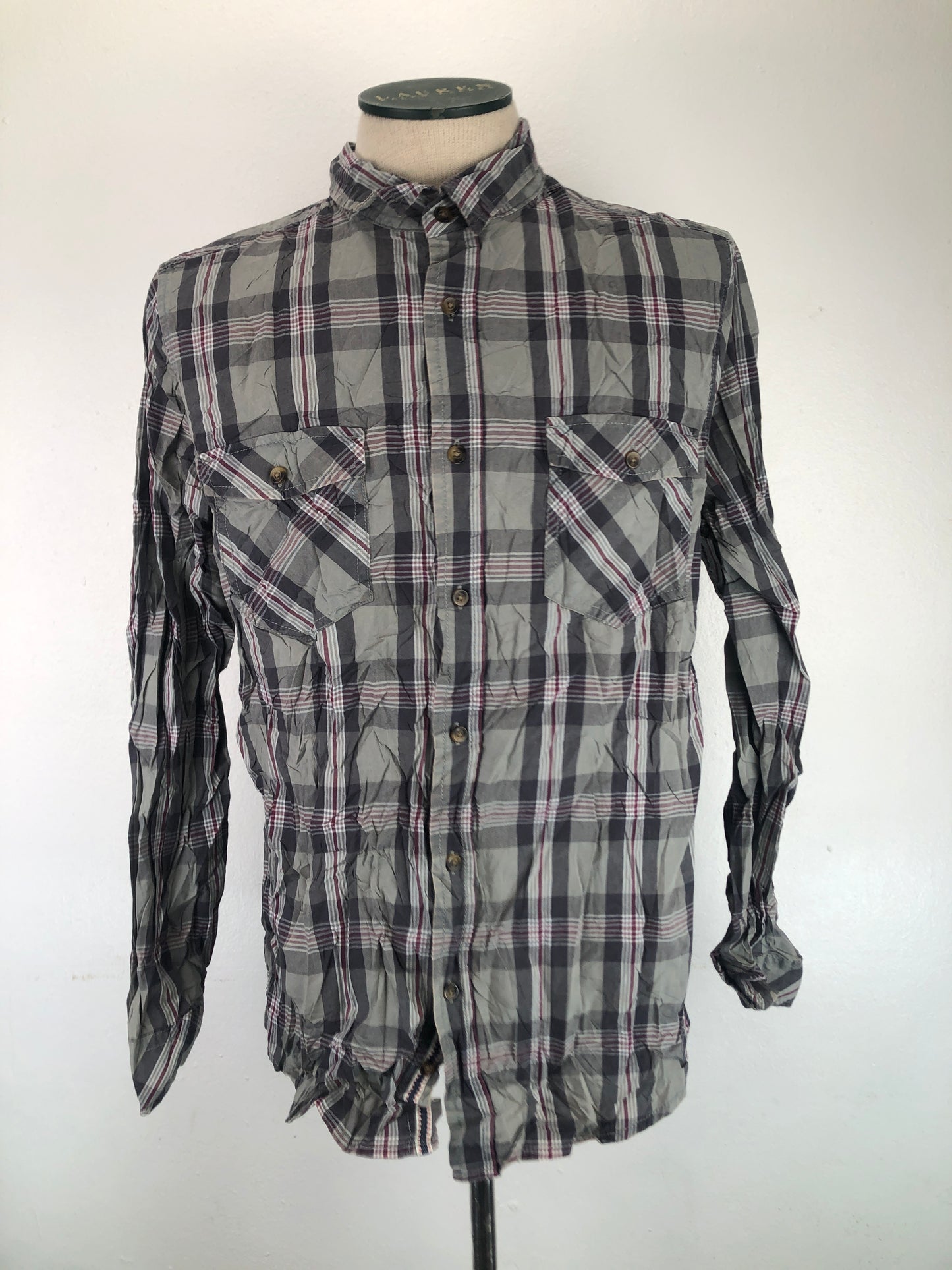 Camisa Multicolor De Cuadro plugg