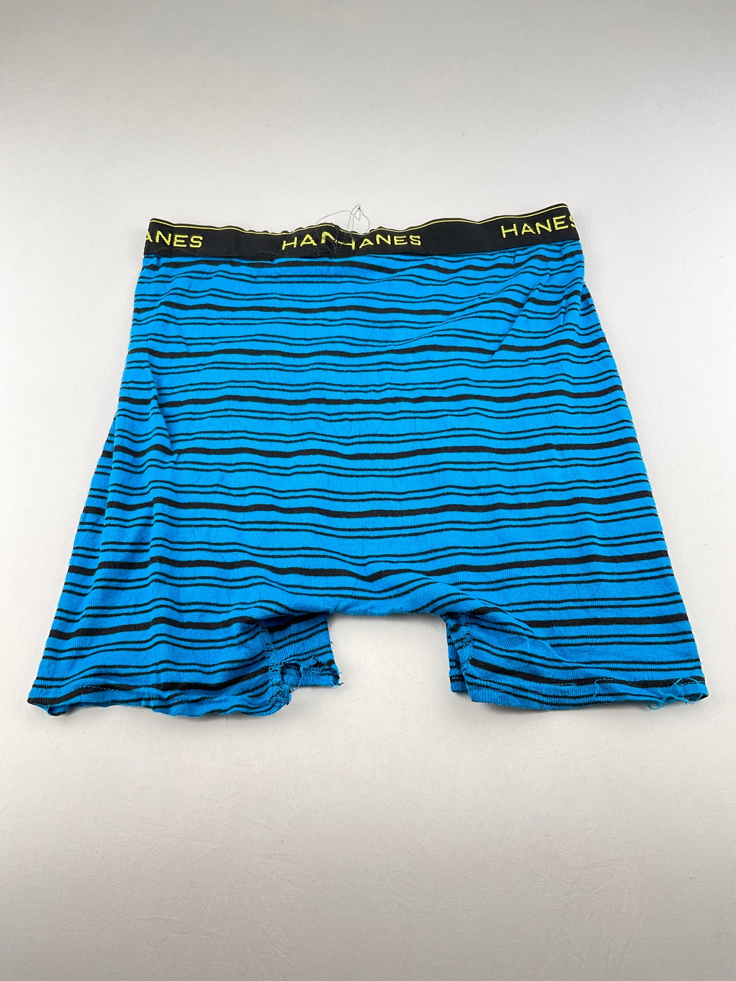 Boxer Azul de Rayas Hanes