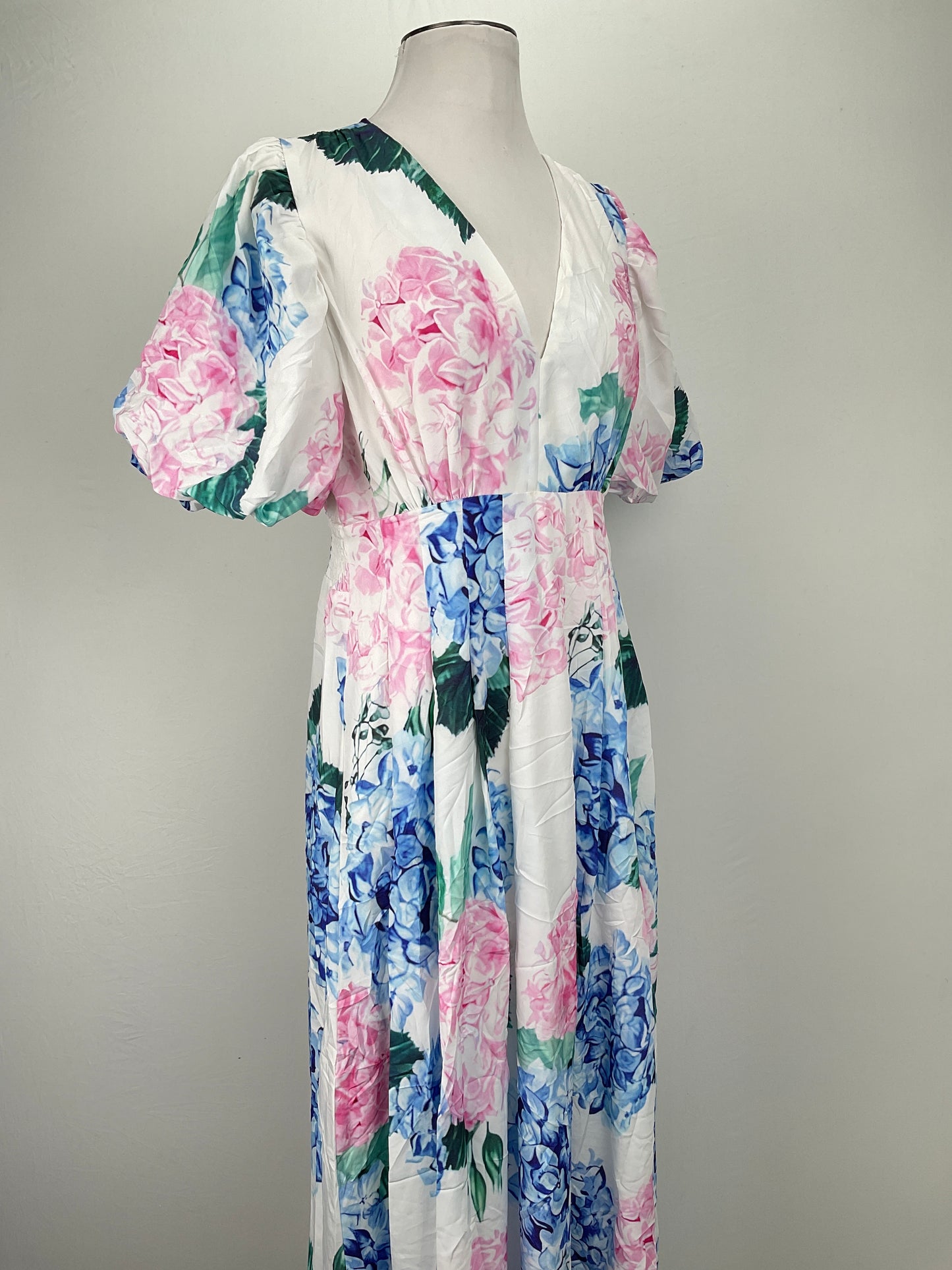 Vestido Blanco Floral Sissyai