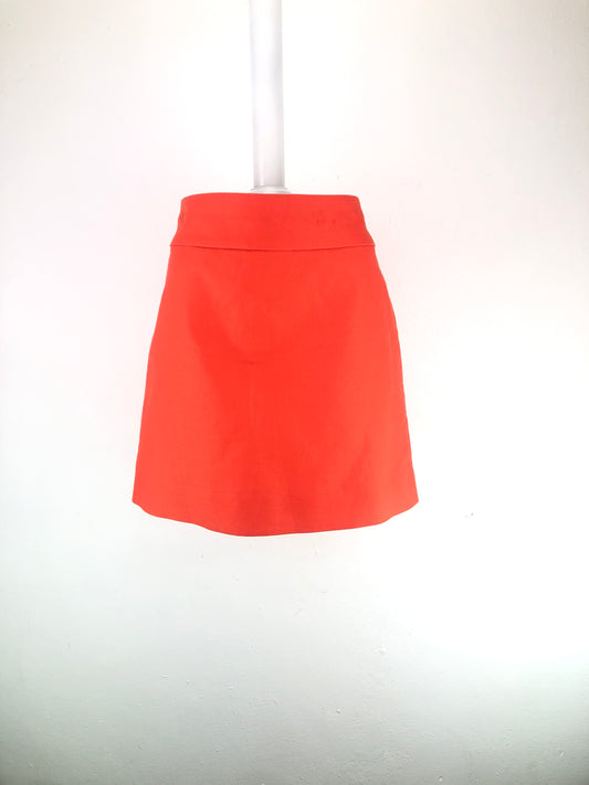 Falda Naranja J. Crew