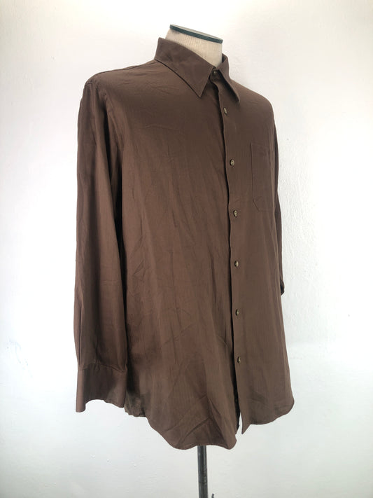 Camisa Marron Modern Fit
