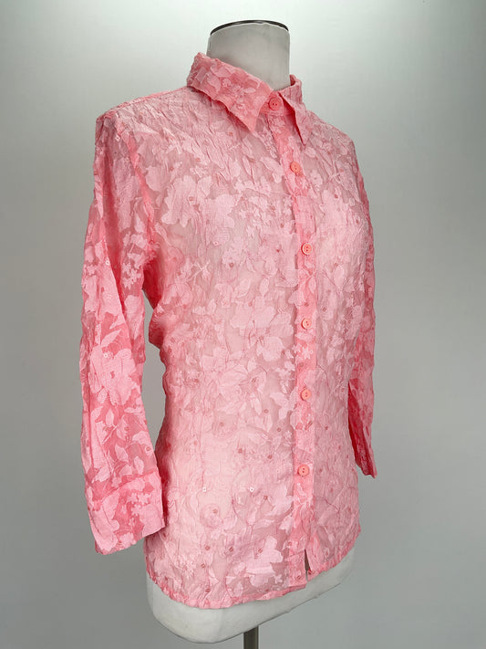 Camisa Rosado Floral Alfredo Dunner