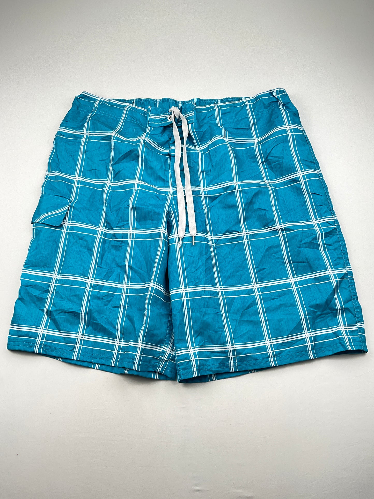 Short Azul de Cuadro OP