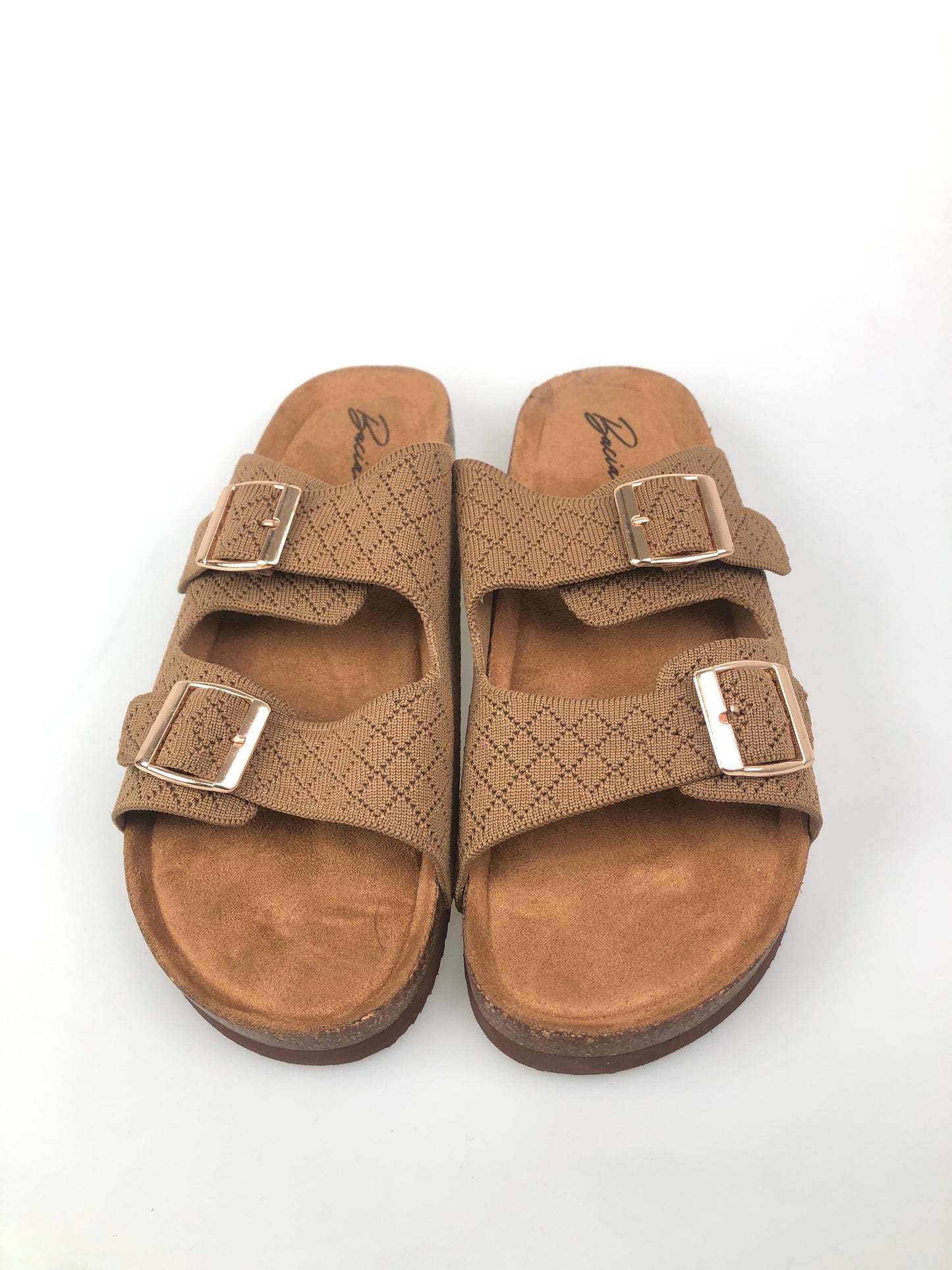 Sandalia Marron Bacia