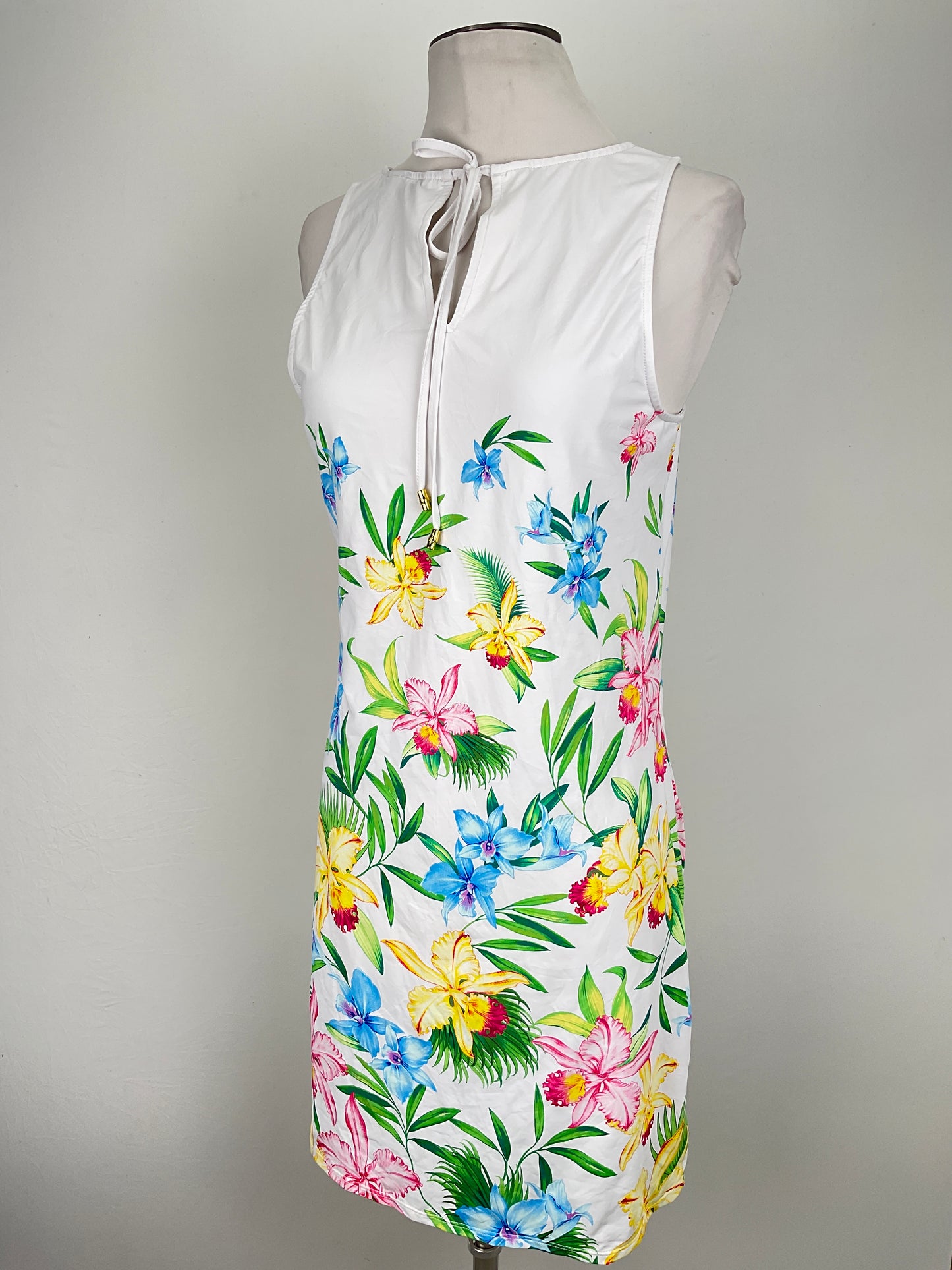 Vestido Blanco Floral Tommy Bahama