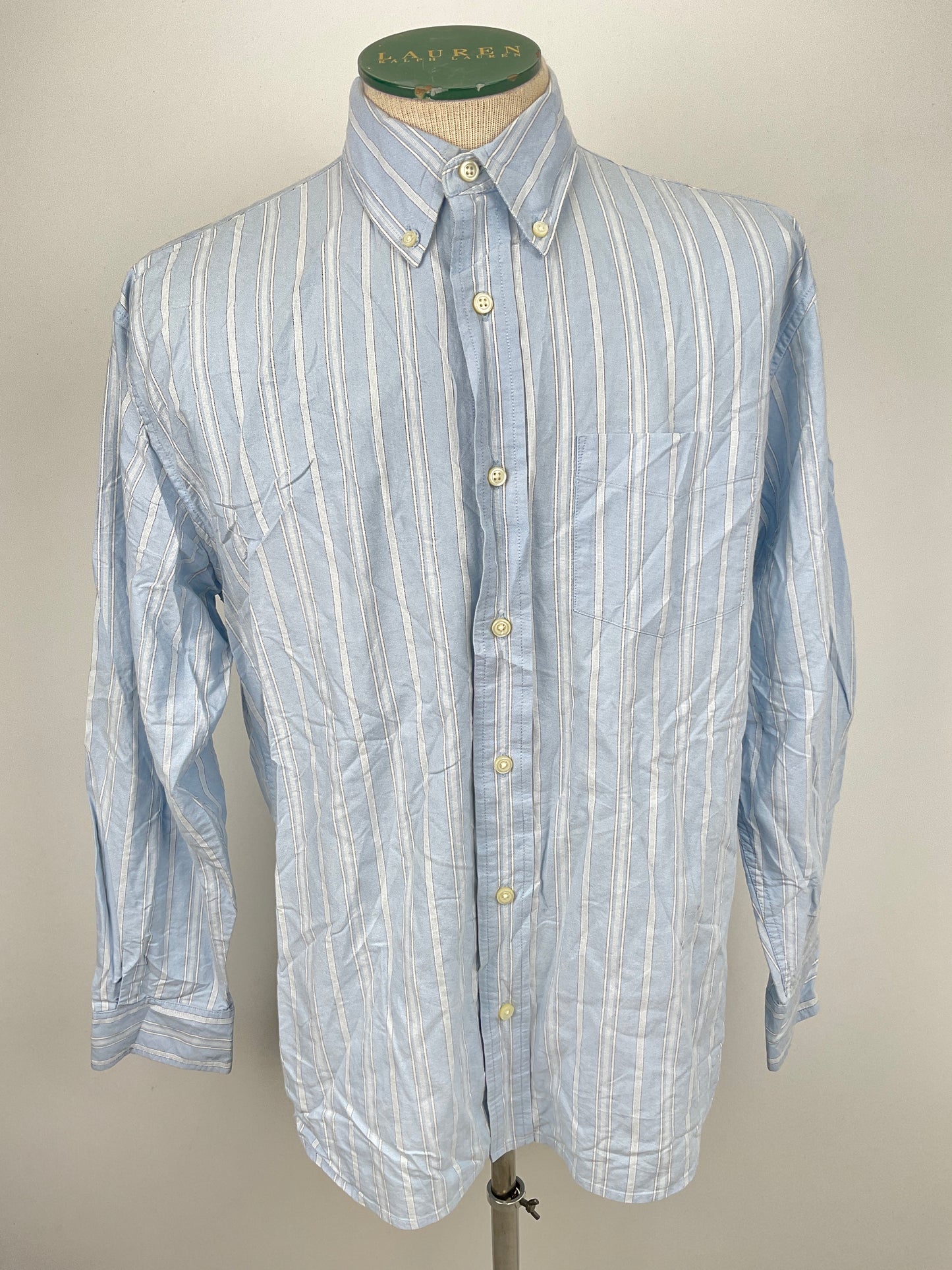 Camisa Azul claro de Rayas Old Navy