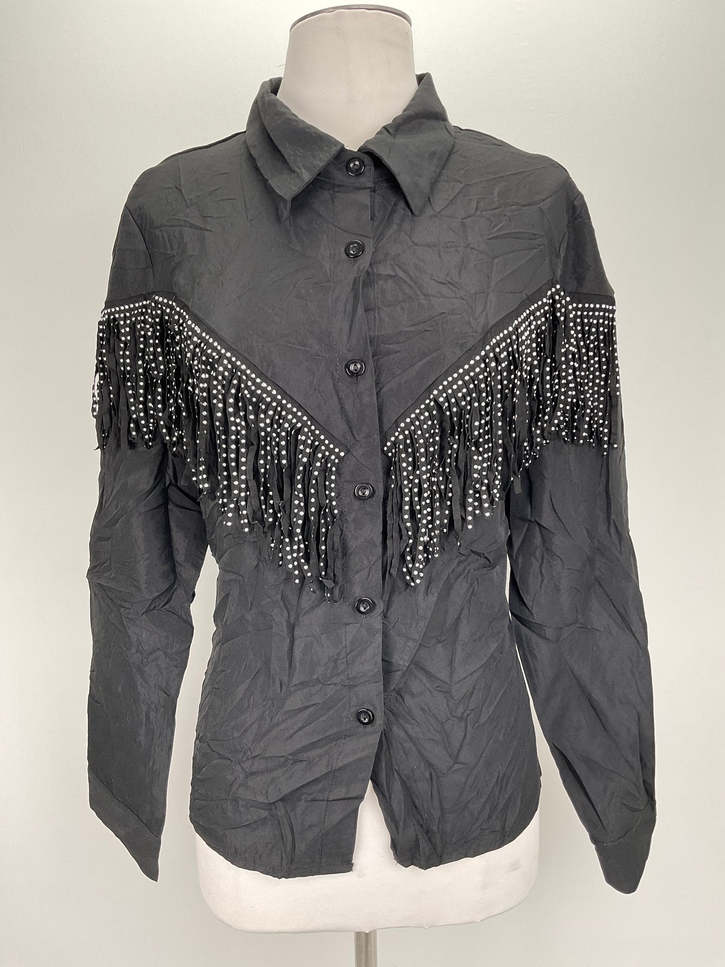 Camisa Negro Shein
