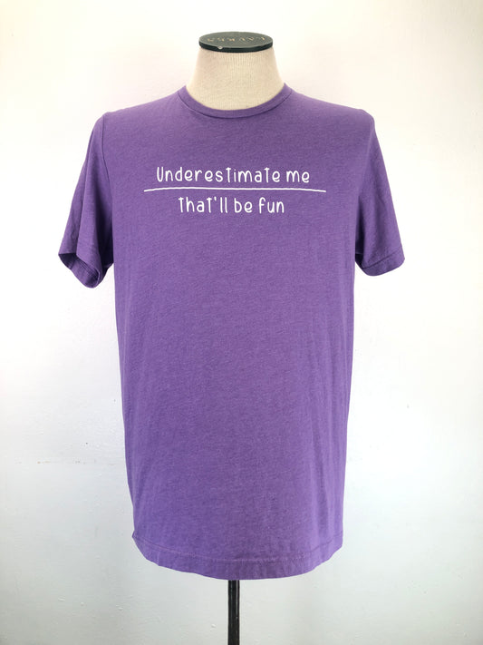 Camiseta Morado Canvas