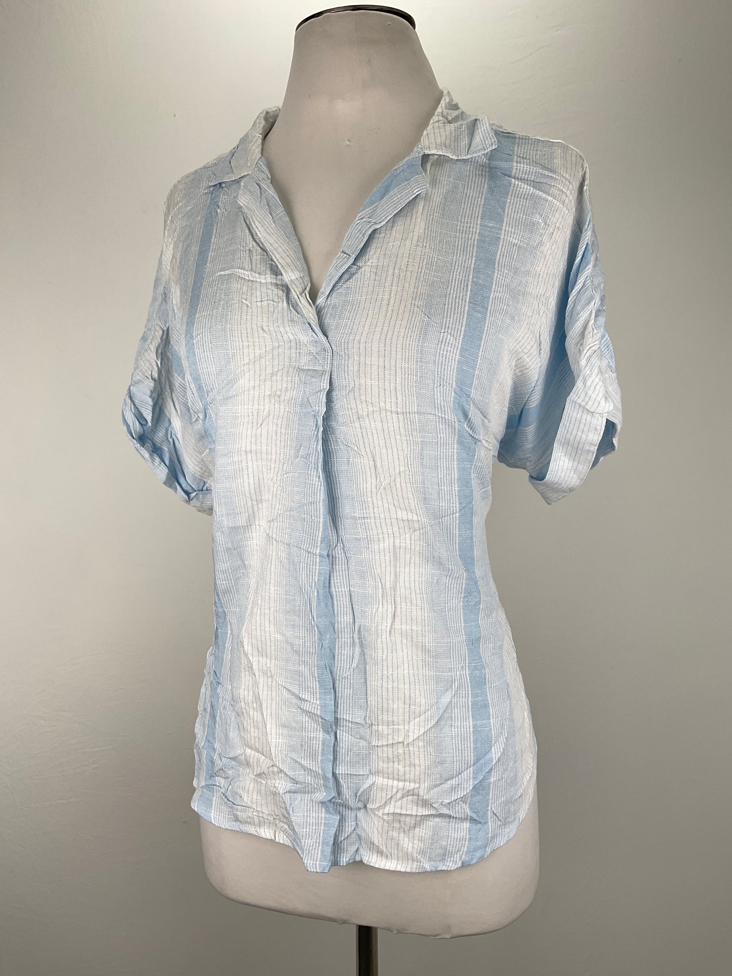 Camisa Azul claro de Rayas Thread Supply