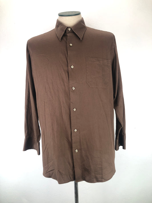 Camisa Marron Modern Fit