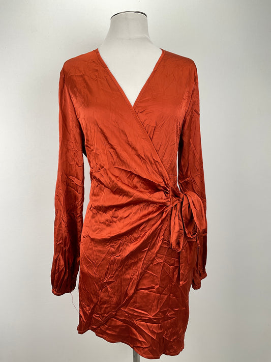 Vestido Naranja Lyaner