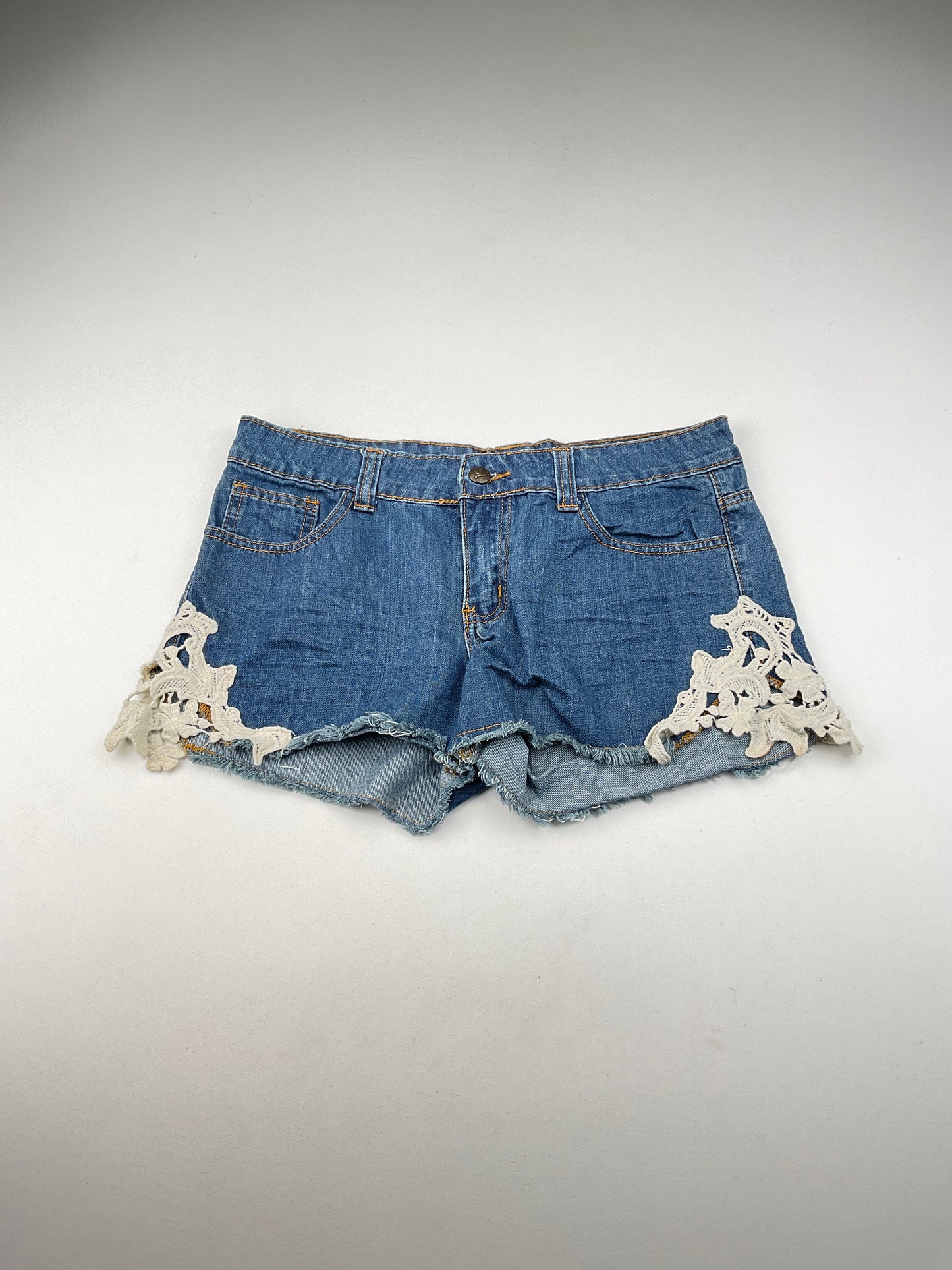 Short Jeans Azul Variangis