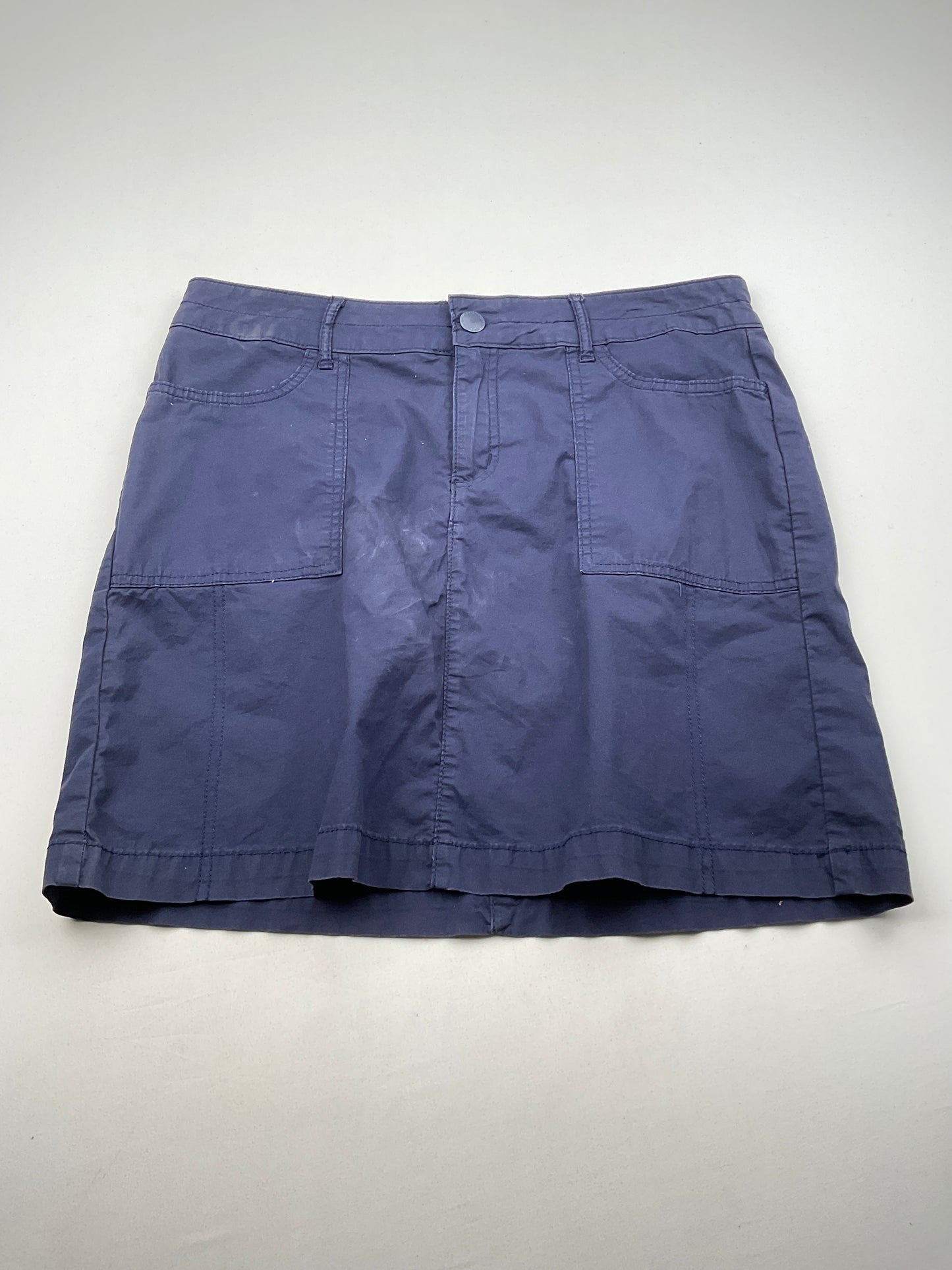 Falda Azul Marino Lee