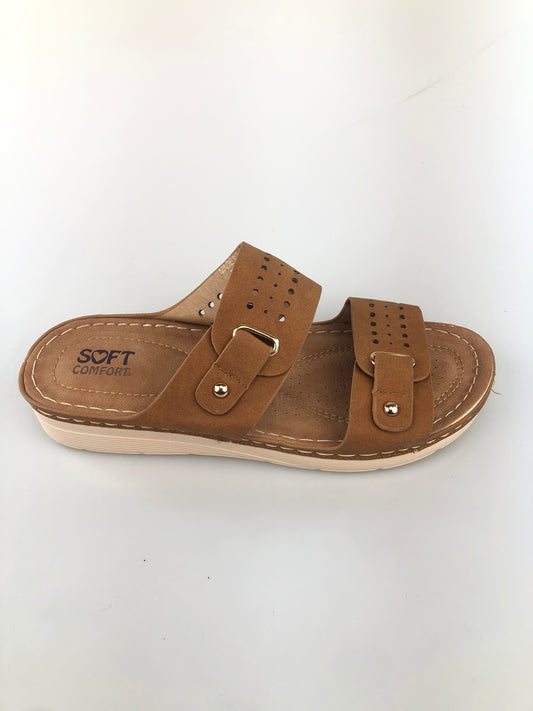 Sandalia Marron Soft Comfort