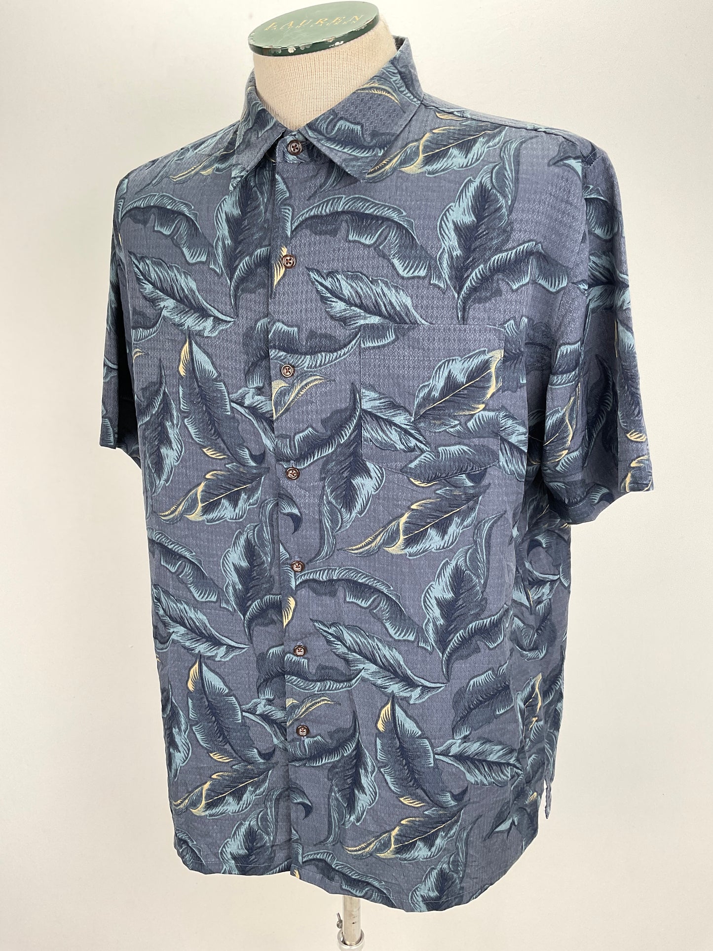 Camisa Gris Floral Croft Barrow