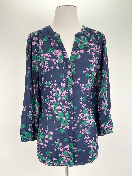 Blusa Azul marino Floral Nydj