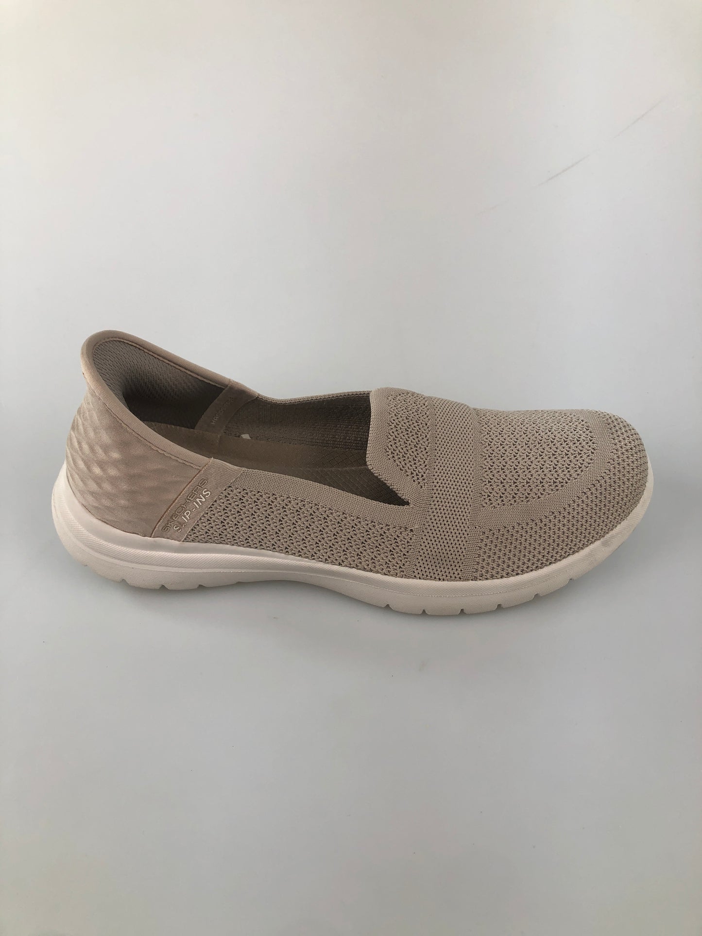 Alpargata Crema Skechers Slip ins