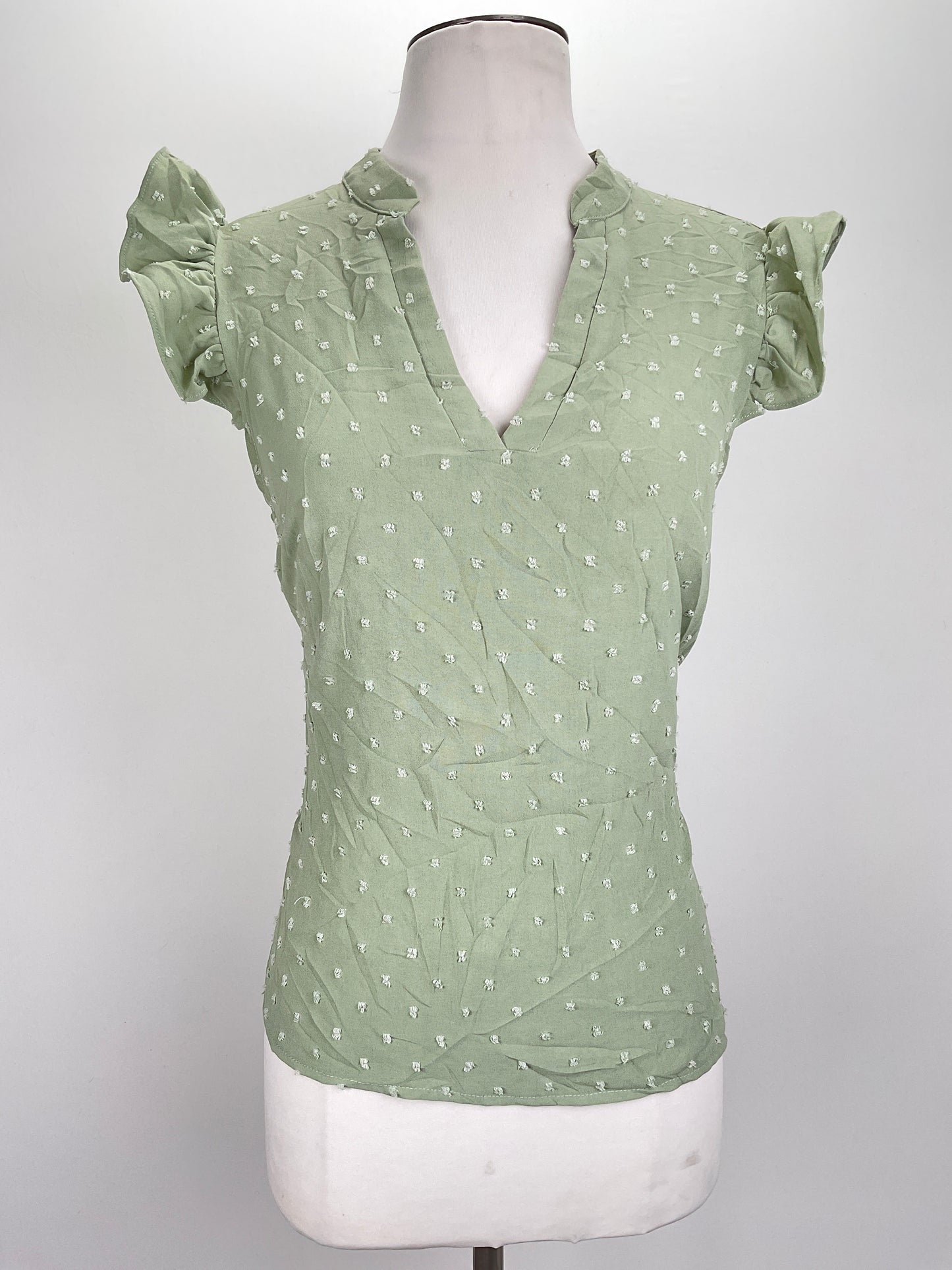 Blusa Verde de Lunares Variangis