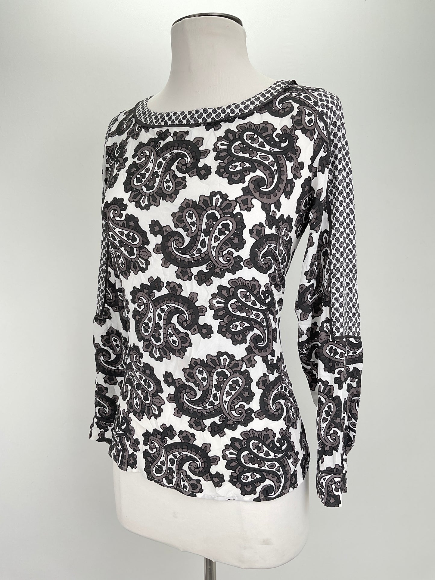 Blusa Blanco  Floral  Loft