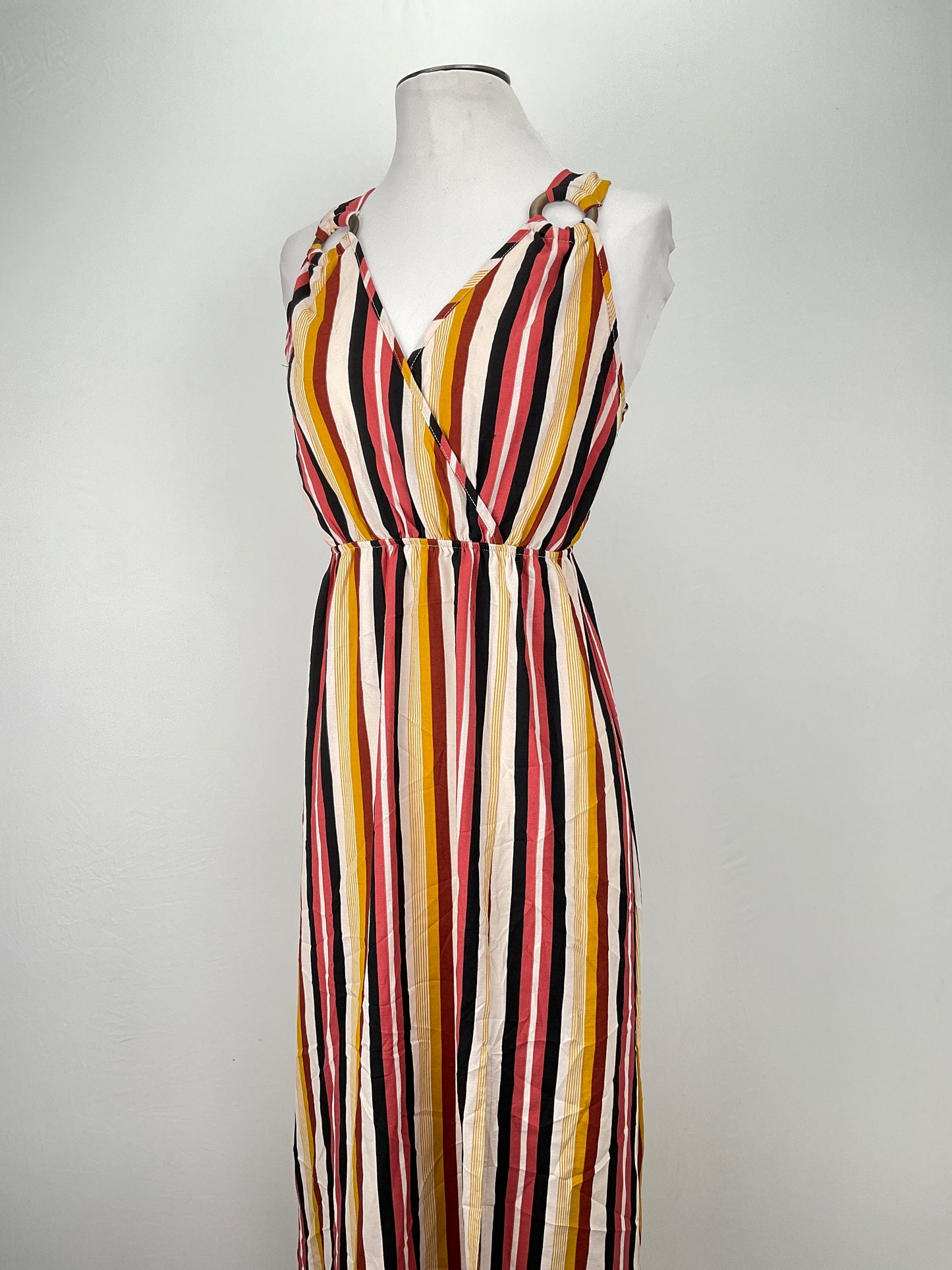 Vestido Multicolor de Rayas Variangis