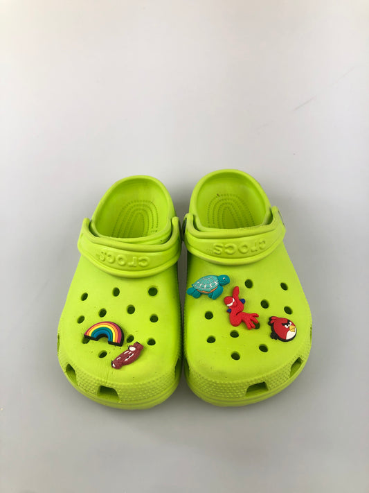 Sandalia Verde limon Crocs