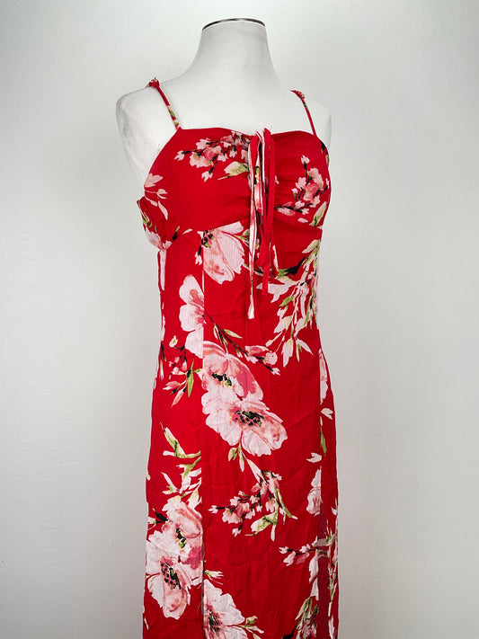 Vestido Rojo Floral Jealous Tomato