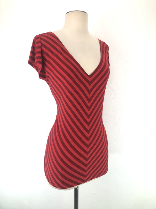 Blusa Rojo Vino liz Co