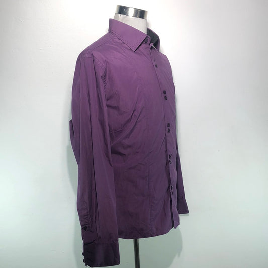Camisa Morado Uomo