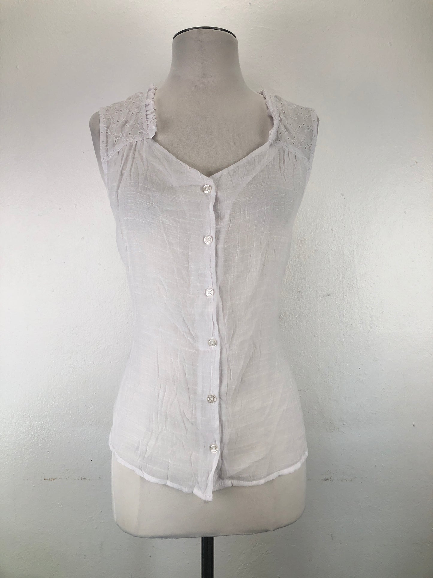 Blusa Blanco Tint Shadow