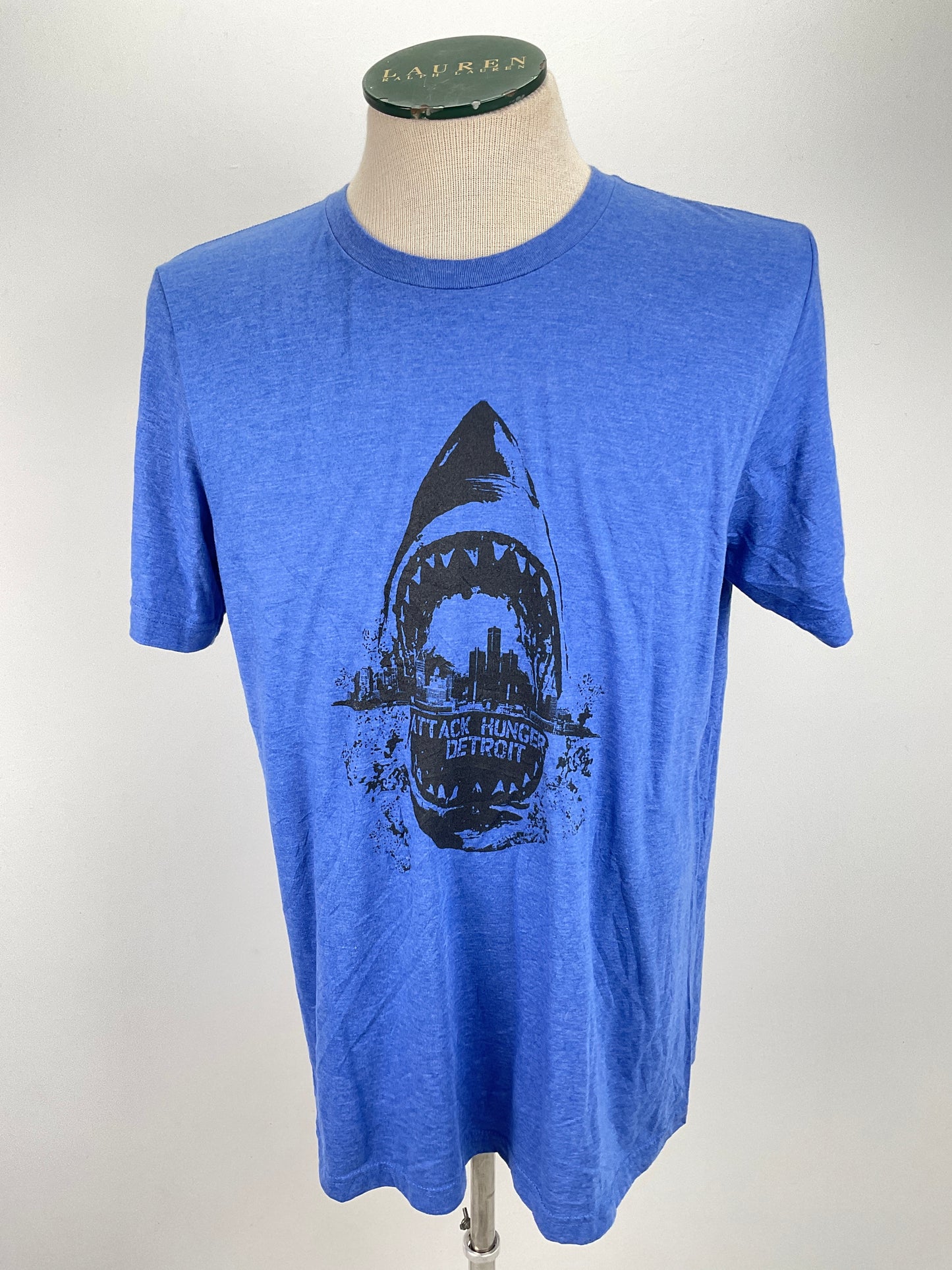 Camiseta Azul Canvas