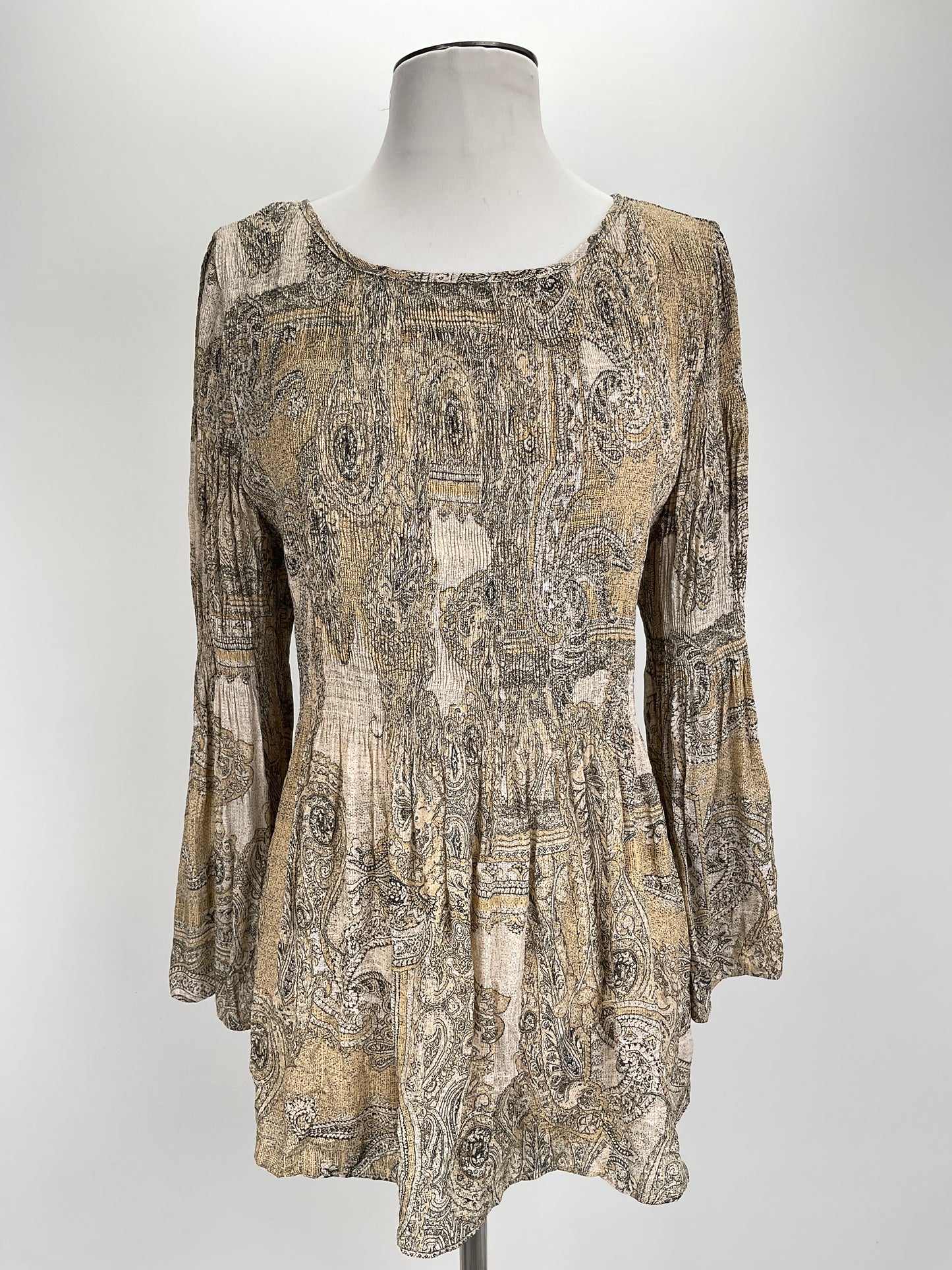 Blusa Crema Floral Ivy