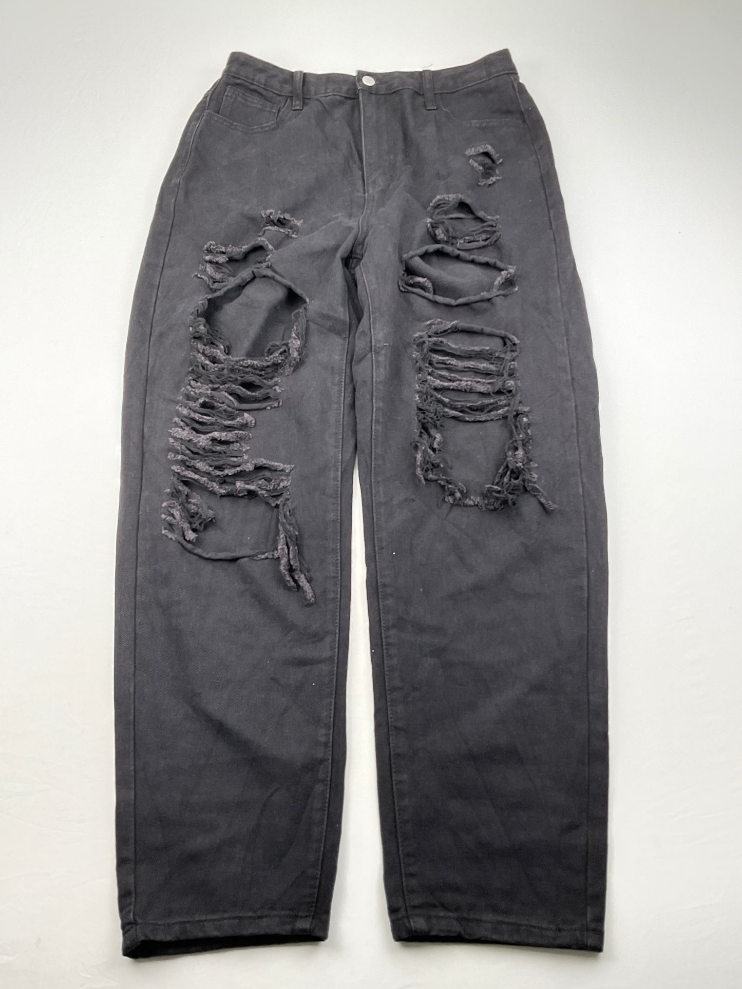 Pantalón Jeans Negro Shein