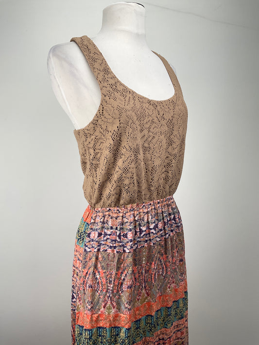 Vestido de Multicolor Three Pint Hearts