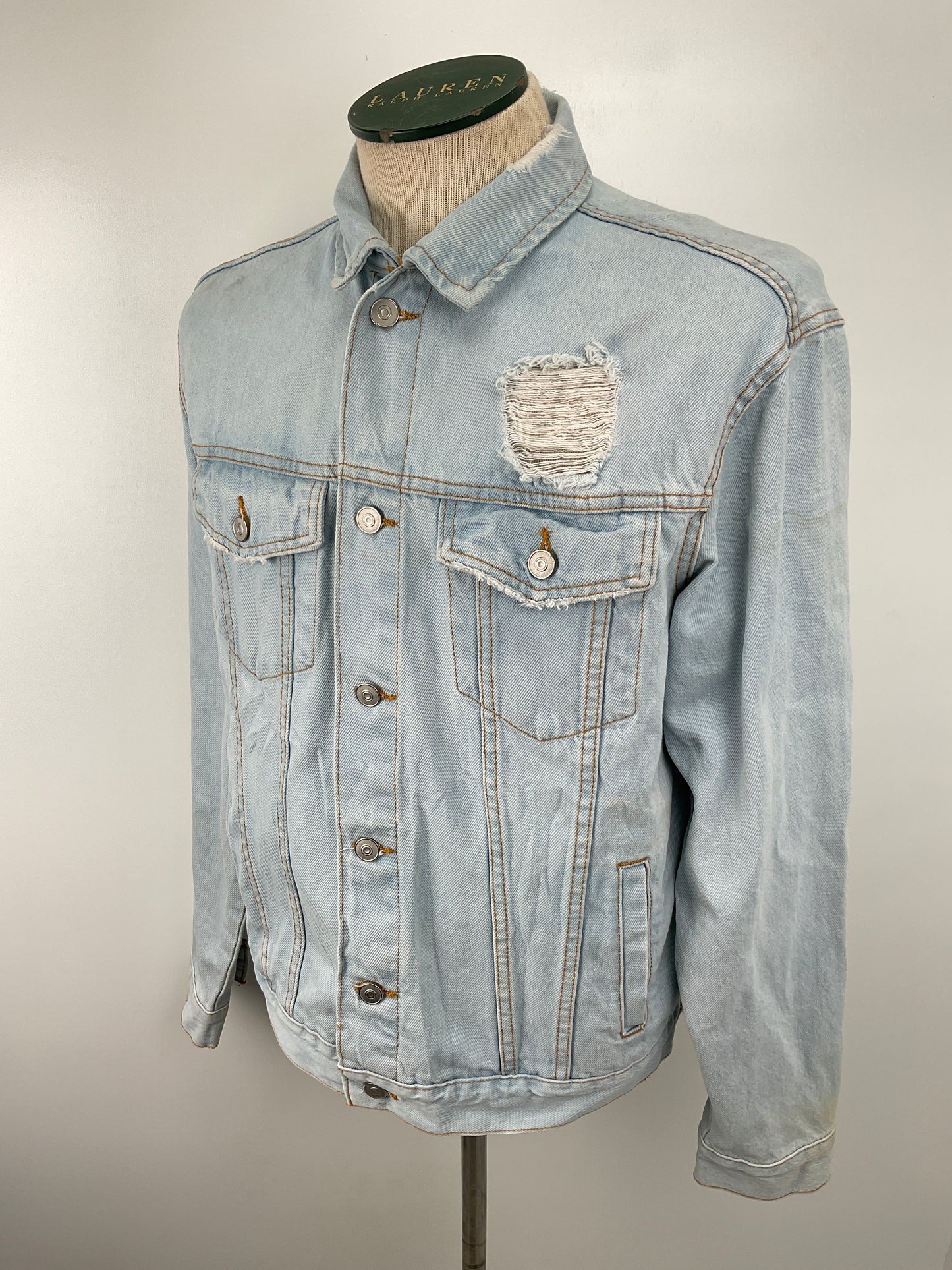 Chaqueta Jeans Azul claro Forever 21
